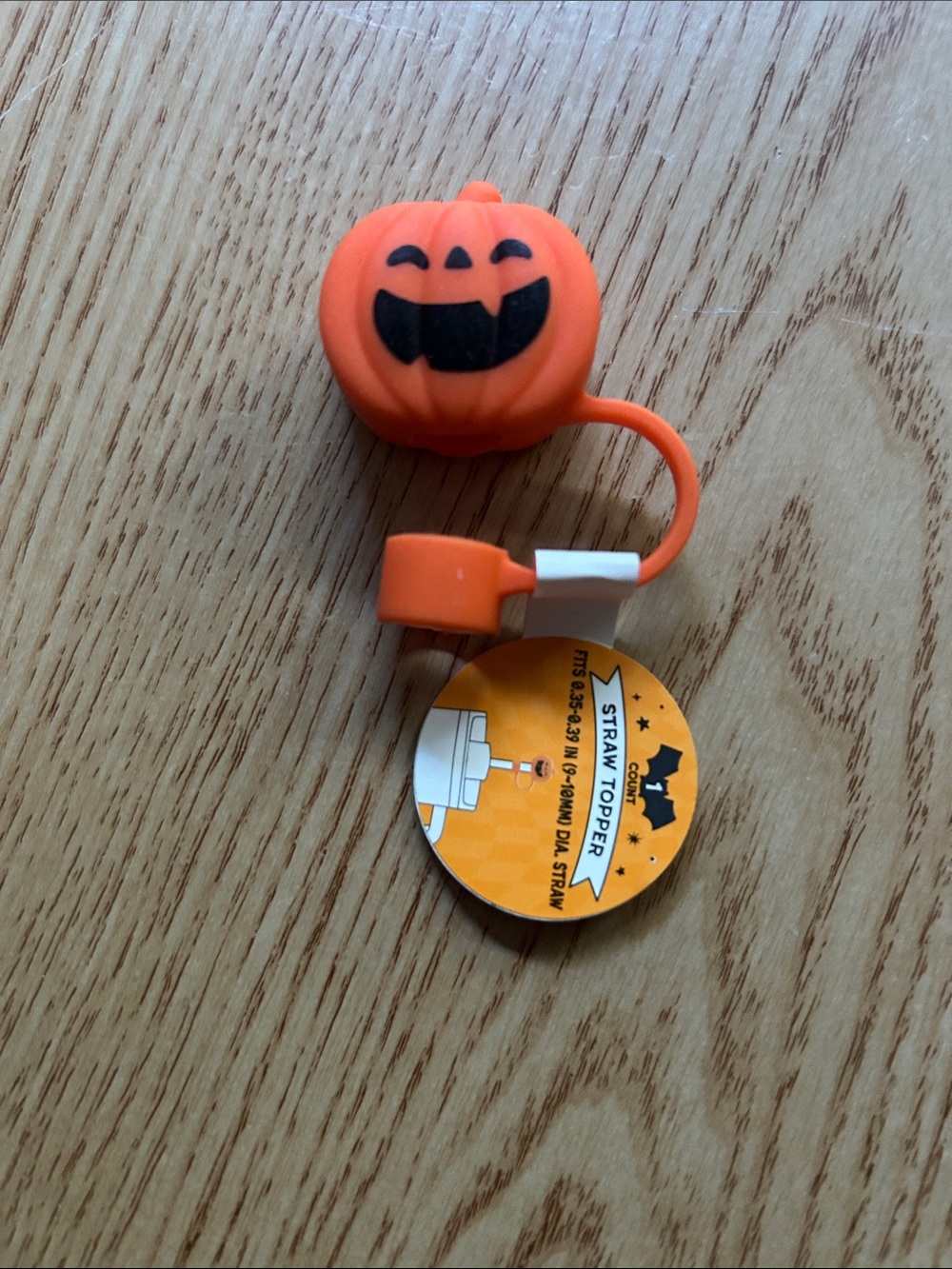 Free with Bundle only New Halloween 👻 pumpkin 🎃 Straw Cover